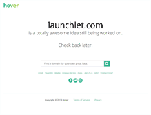Tablet Screenshot of launchlet.com